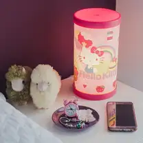 Luminária de Mesa Hello Kitty Rainbow Bivolt