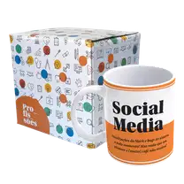 Caneca De Cerâmica Profissões - Social Media