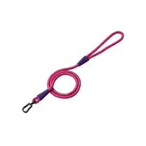 Guia De Corda Pet com Mosquetão 360° - Fúcsia Glitter