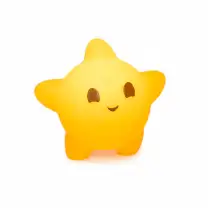 Luminária 3D Estrela Wish Disney - O Poder dos Desejos