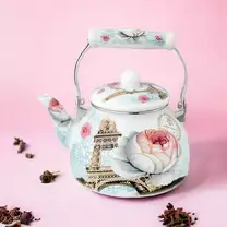 Chaleira Esmaltada Vintage 2,5L à Indução Charm Paris