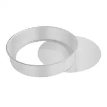 Forma Fundo Móvel Alumínio 20cm Baixa Bolos e Tortas