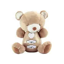 Pelúcia Ursinho Musical com Luz e Sons Calmantes