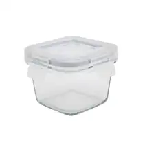 Potes de Vidro Leakproof 4 Unidades Antivazamento Práticos e Duráveis