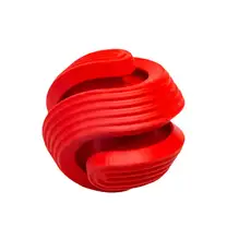 Spinball: Bola Interativa com Compartimentos para Petiscos - Estímulo Mental para Cães