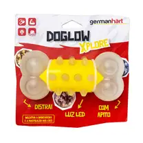 Osso com LED Doglow Brinquedo para Cães - Germanhart Xplore