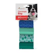 Kit Refil Cata Caca Eco Waves - 4 Rolos de Saquinhos Biodegradáveis