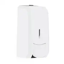 Dispenser para Sabonete Líquido ou Álcool Gel 800ml sem Reservatório - Preto/Branco New Classic - Nobre