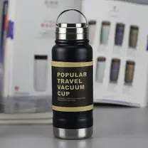 Garrafa Térmica Aço Inox Azul 600ml (Venda Exclusiva)