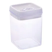 Pote Hermético Quadrado 1800ml com Tampa com Trava/Alça - Mood