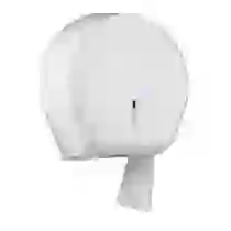 Dispenser Papel Higiênico Rolão 300/500m Preto/Branco  - Nobre