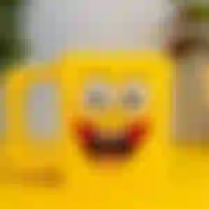 Caneca Bob Esponja Calça Quadrada