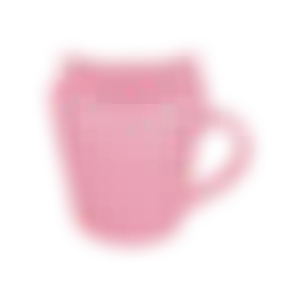 Caneca de Porcelana em Forma de Gato Pink