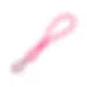 Guia De Corda Curta Rosa para Adestramento Treinamentos Cães