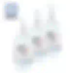 Kit 3 Sabonetes Líquidos Glicerinados 1L Algodão Up Hand c/ Pump Dispenser UPPRO