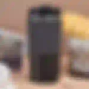 Copo Café Portátil Silicone Isolamento Aço Inox Preto 450ml (Venda Exclusiva)