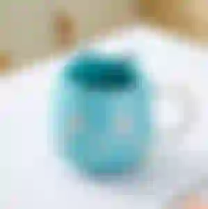 Caneca de Porcelana Gatinho com Orelhas 450ml - Verde