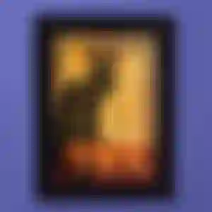 Luminária Quadro Chat Noir