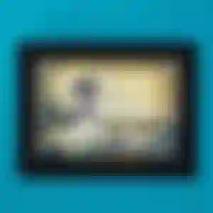 Luminária Quadro Grande Onda