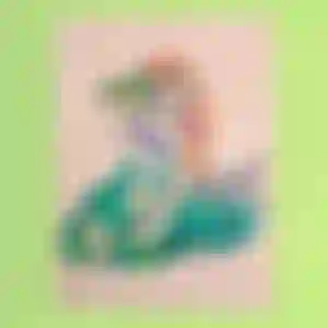Quadro Ariel Princesa Disney Aquarela