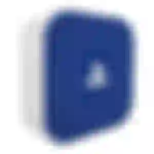 Luminária Box PlayStation Blue Icon
