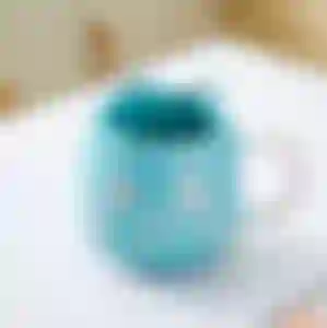 Caneca de Porcelana Gatinho com Orelhas 450ml - Verde
