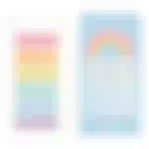 Cartela com 6 Blocos de Notas Adesivas Marca Página - Colors