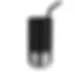 Copo Com Tampa e Canudo Inox 550ml Preto