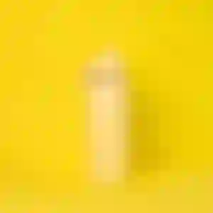 Garrafa com Alça e Bico 570ml Parede Dupla Amarela