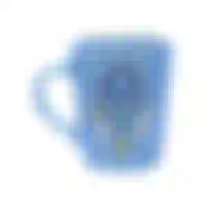 Caneca de Porcelana Azul 270ml - Filtro dos Sonhos