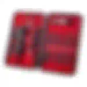 Conjunto de Manicure de Aço Inoxidável Vermelho de 15 Peças