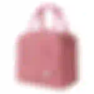 Bolsa Térmica Estilo Europeu com Isolamento de Papel Alumínio - Rosa