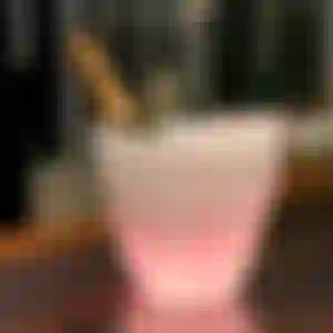 Champanheira com LED 5L Balde de Gelo Com Parede Dupla Branca