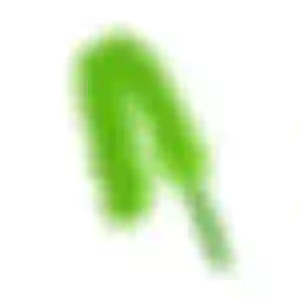 Espanador Eletrostático de Microfibra Verde Dobrável - Nobre