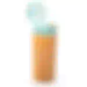Garrafa de Alumínio 580ml Infantil com Canudo Silicone e Bico Ergonômico - Neutro