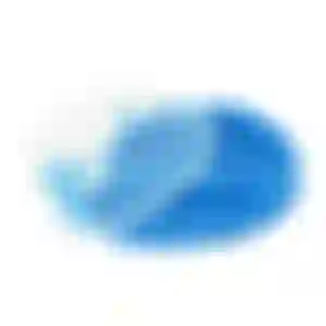 Prato Infantil Baleia com Divisórias Clingo - Azul