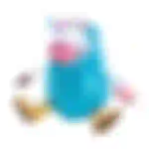 Brinquedo Para Cães Gruntley’s Porquinho Azul Com Apito