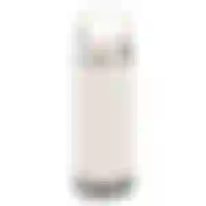 Garrafa Térmica Parede Dupla em Aço Inox Branca 900ml com Alça