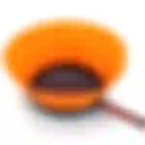 Protetor Anti Respingos para Frituras em Silicone Laranja Ø24,5cm