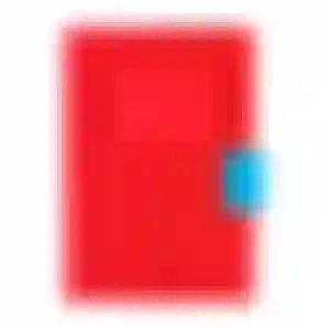Caderno LEGO Criativo A6 para Anotações Capa de Silicone Vermelho