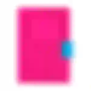 Caderno LEGO Criativo A6 para Anotações Capa de Silicone Rosa