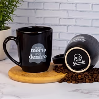 Caneca Status: Morto por Dentro