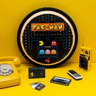 Luminária Pac-Man Doodle
