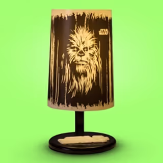 Luminária Abajur de Mesa Chewbacca Star Wars