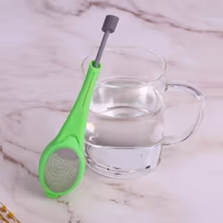 Colher Infusora com Prensador 18 cm Easy Kitchen