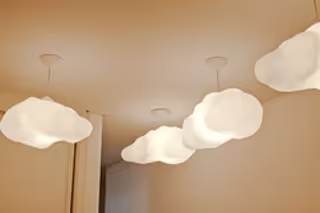 Luminária Pendente Nuvem Cotton Cloud
