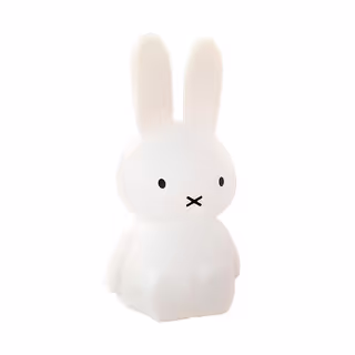 Luminária 3D Coelho 45cm Criativa Decoração Bivolt Branca - Miffy