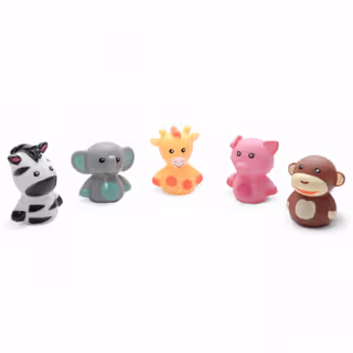 Conjunto de 5 Dedoches para Banho - Clingo