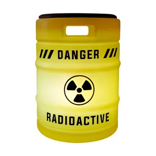 Banco com Luminária Radioactive Amarelo