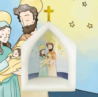 Oratório Iluminado Presépio